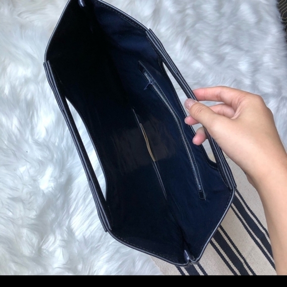 Vtg Celine Noevir Logo Tote Clutch - Picture 5 of 7